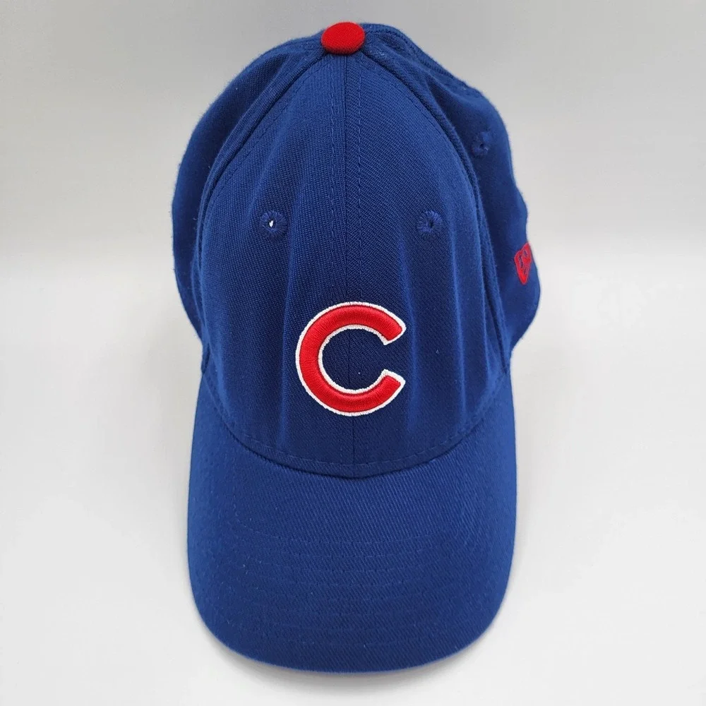 Vintage Chicago Cubs Hat Cap Embroidered Sze S-M  NEW ERA 39THIRTY